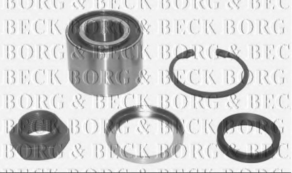 BORG & BECK BWK080 Ступица BORG & BECK для DACIA