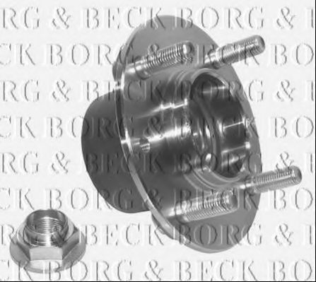 BORG & BECK BWK1029 Ступица BORG & BECK для KIA CREDOS