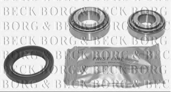 BORG & BECK BWK1037 Ступица BORG & BECK для SUBARU