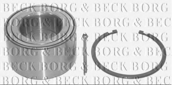 BORG & BECK BWK1047 Ступица BORG & BECK для NISSAN