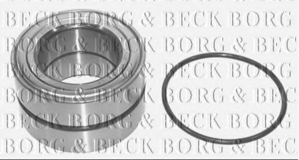 BORG & BECK BWK1053 Ступица для IVECO