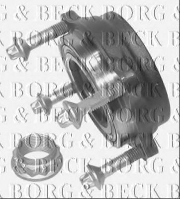 BORG & BECK BWK1061 Ступица для MERCEDES-BENZ SLS AMG