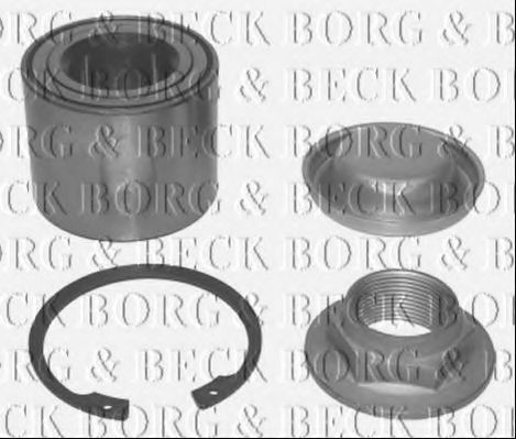 BORG & BECK BWK1072 Ступица BORG & BECK для CITROEN