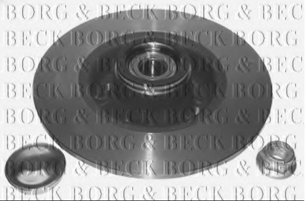 BORG & BECK BWK1074 Ступица BORG & BECK для RENAULT