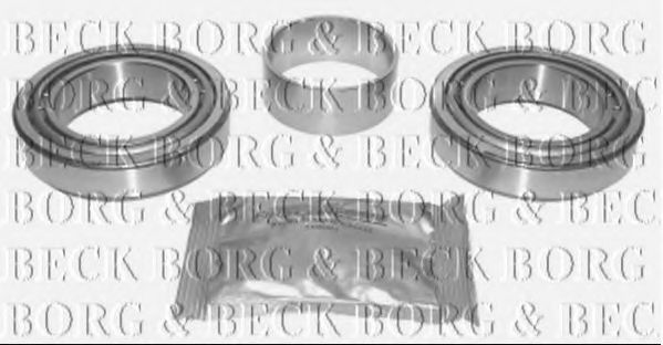 BORG & BECK BWK1078 Ступица для FORD TRANSIT