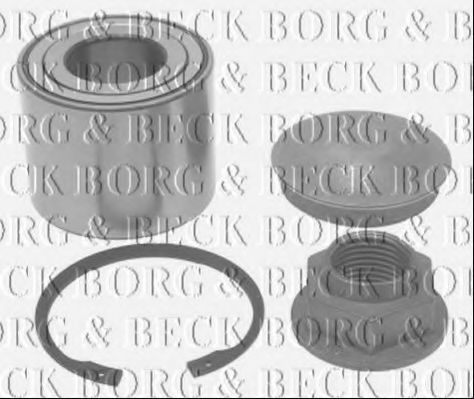 BORG & BECK BWK1140 Ступица BORG & BECK для DACIA
