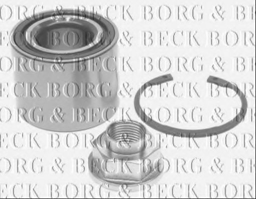 BORG & BECK BWK1143 Ступица BORG & BECK для SUZUKI