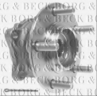 BORG & BECK BWK1146 Ступица для CITROËN C-CROSSER