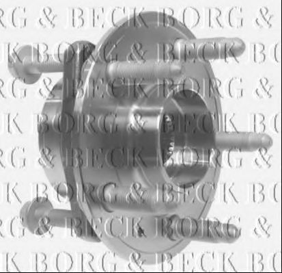 BORG & BECK BWK1166 Ступица BORG & BECK 