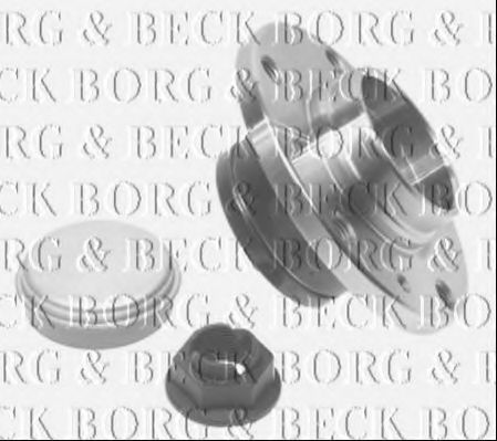 BORG & BECK BWK1168 Ступица для OPEL ADAM