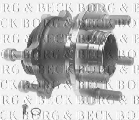 BORG & BECK BWK1172 Ступица для FORD S-MAX