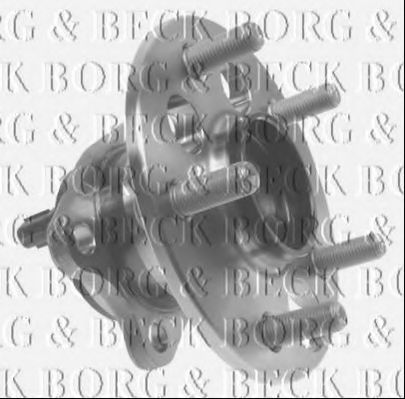 BORG & BECK BWK1184 Ступица для TOYOTA COROLLA (ZWE18, NZE18, ZRE18)