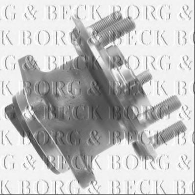 BORG & BECK BWK1187 Подшипник ступицы BORG & BECK для MAZDA