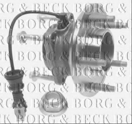 BORG & BECK BWK1193 Подшипник ступицы для CHEVROLET CAPTIVA