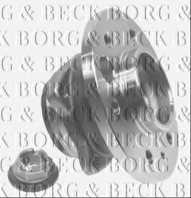 BORG & BECK BWK1200 Ступица BORG & BECK для MERCEDES-BENZ