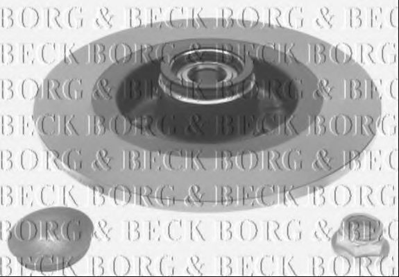 BORG & BECK BWK1201 Ступица BORG & BECK для RENAULT