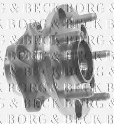 BORG & BECK BWK1207 Ступица BORG & BECK 