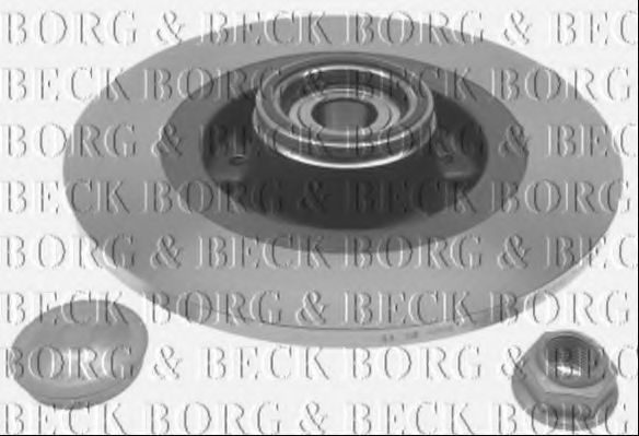 BORG & BECK BWK1219 Ступица BORG & BECK для RENAULT GRAND SCENIC