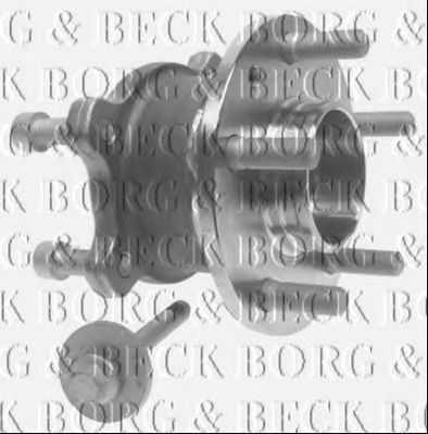 BORG & BECK BWK1223 Ступица BORG & BECK для FORD