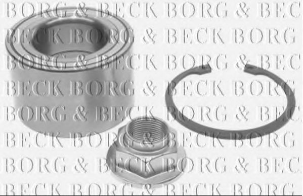BORG & BECK BWK1224 Ступица для MAZDA RX-8