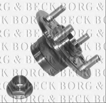BORG & BECK BWK123 Ступица BORG & BECK для HONDA