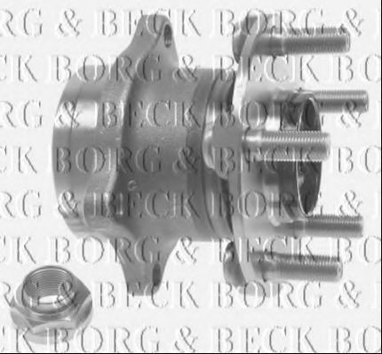 BORG & BECK BWK1238 Ступица для SUBARU OUTBACK
