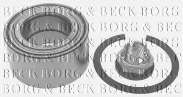 BORG & BECK BWK1267 Ступица BORG & BECK для DACIA DUSTER