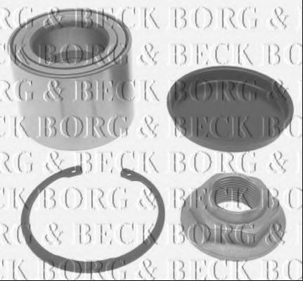 BORG & BECK BWK1269 Ступица BORG & BECK 