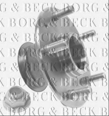 BORG & BECK BWK1285 Ступица BORG & BECK для SUZUKI