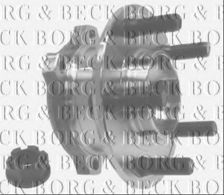 BORG & BECK BWK1296 Ступица для DODGE CHALLENGER