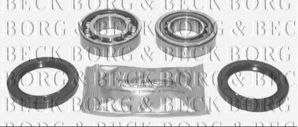 BORG & BECK BWK159 Ступица BORG & BECK для VOLKSWAGEN