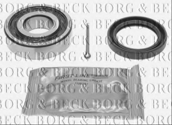 BORG & BECK BWK162 Ступица BORG & BECK для VOLKSWAGEN