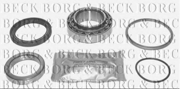 BORG & BECK BWK226 Ступица BORG & BECK для VOLKSWAGEN