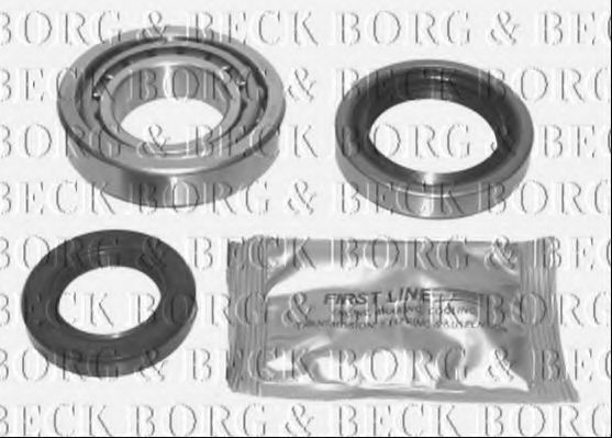 BORG & BECK BWK230 Ступица BORG & BECK для OPEL