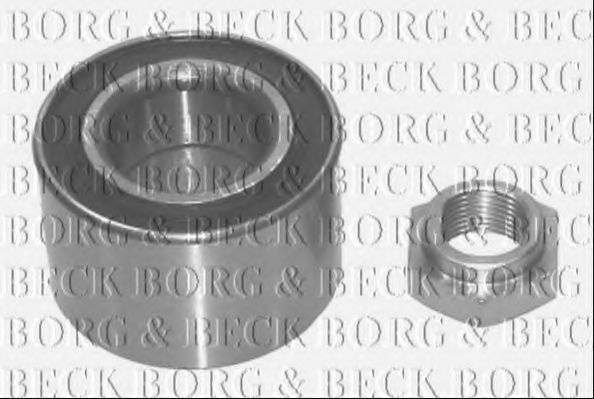 BORG & BECK BWK286 Ступица BORG & BECK для VOLVO