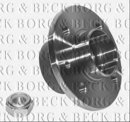 BORG & BECK BWK303 Ступица BORG & BECK для RENAULT