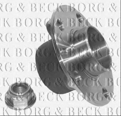 BORG & BECK BWK306 Ступица BORG & BECK для RENAULT