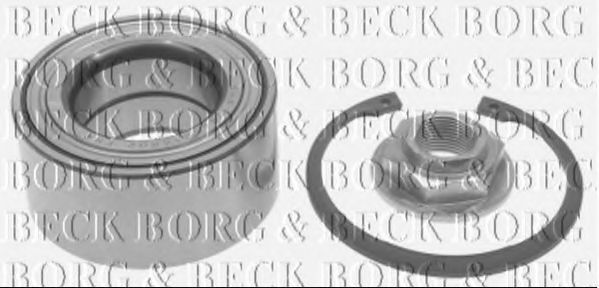 BORG & BECK BWK320 Ступица для VOLVO 940 2 (944)