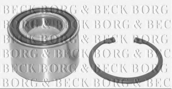BORG & BECK BWK327 Ступица BORG & BECK для OPEL