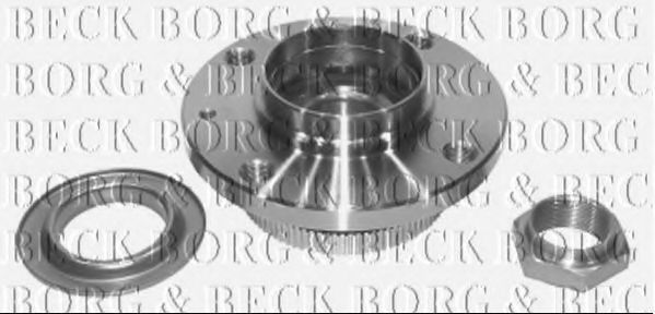 BORG & BECK BWK330 Ступица BORG & BECK для CITROEN
