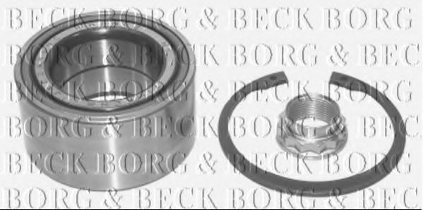 BORG & BECK BWK341 Ступица BORG & BECK для MERCEDES-BENZ