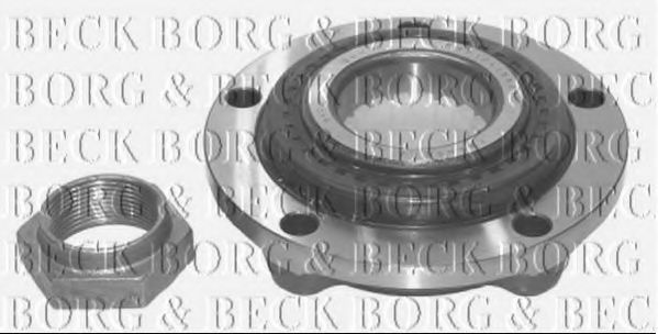 BORG & BECK BWK377 Ступица BORG & BECK для CITROEN