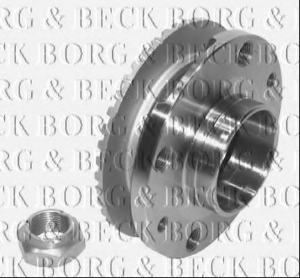 BORG & BECK BWK392 Ступица BORG & BECK для FIAT