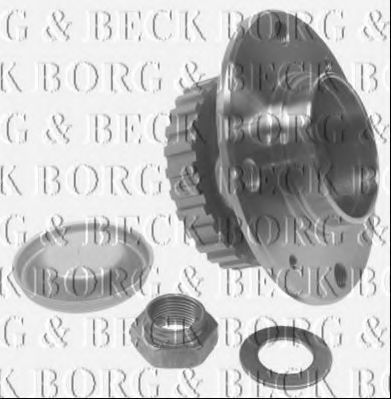 BORG & BECK BWK413 Ступица BORG & BECK для CITROEN