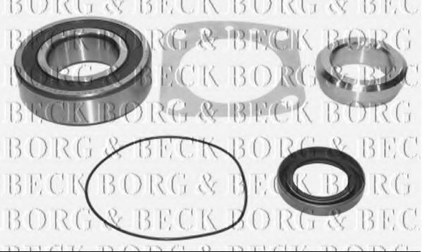 BORG & BECK BWK466 Ступица BORG & BECK для LADA
