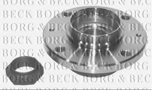 BORG & BECK BWK489 Ступица BORG & BECK для CITROEN