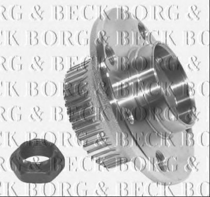 BORG & BECK BWK505 Ступица BORG & BECK для FIAT