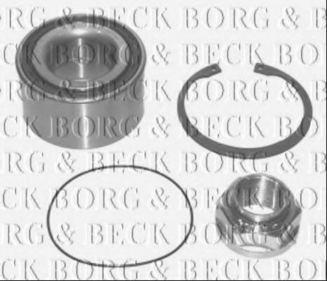 BORG & BECK BWK534 Ступица BORG & BECK для HONDA