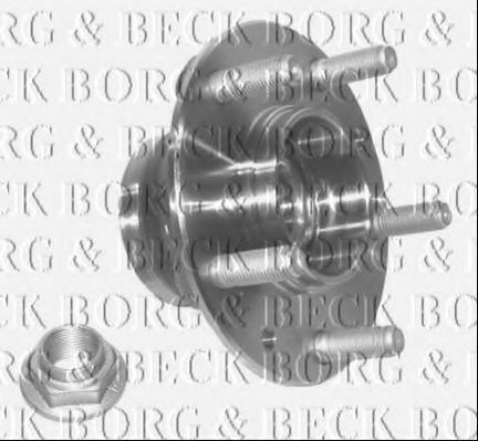 BORG & BECK BWK565 Ступица BORG & BECK для MAZDA
