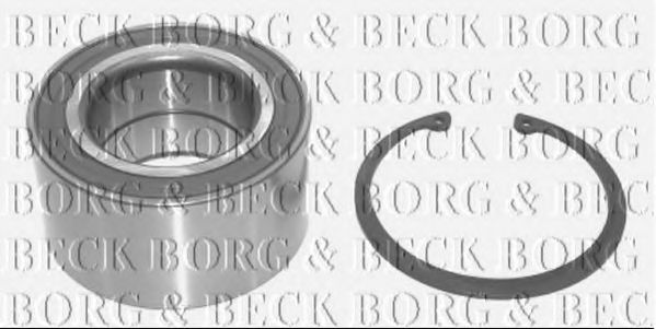 BORG & BECK BWK573 Ступица BORG & BECK для MERCEDES-BENZ